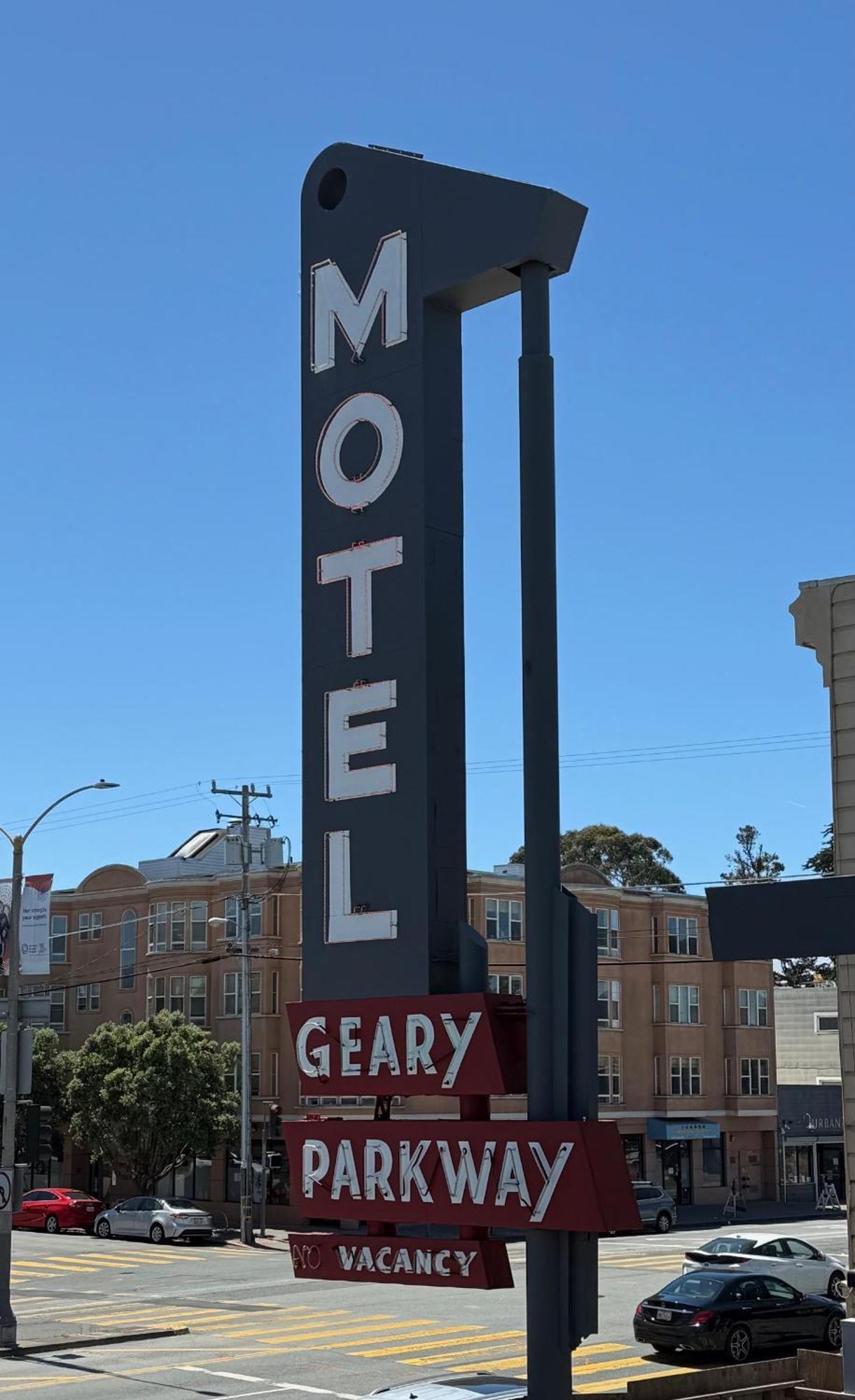 Geary Parkway Motel Сан-Франциско Екстер'єр фото