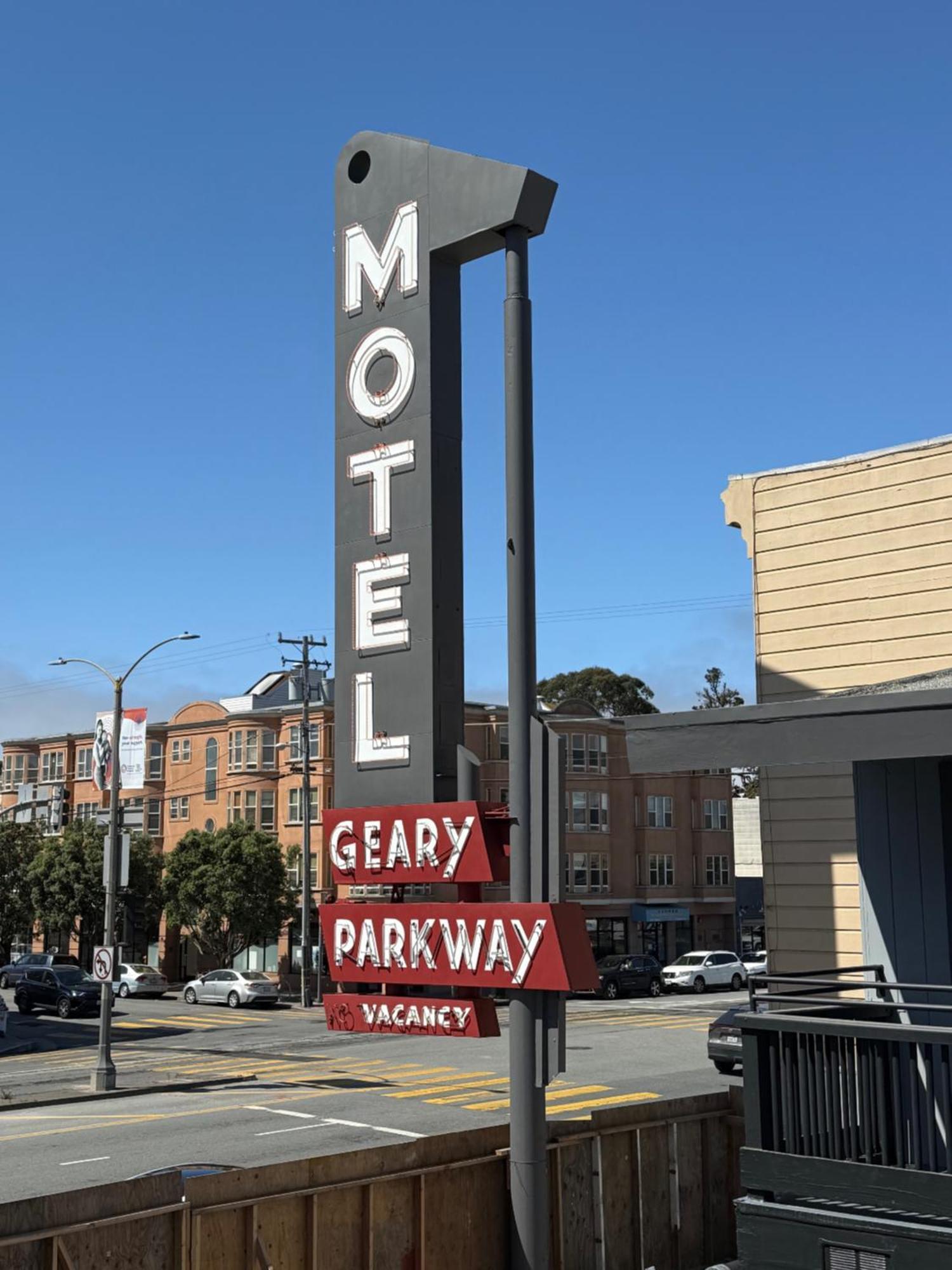 Geary Parkway Motel Сан-Франциско Екстер'єр фото